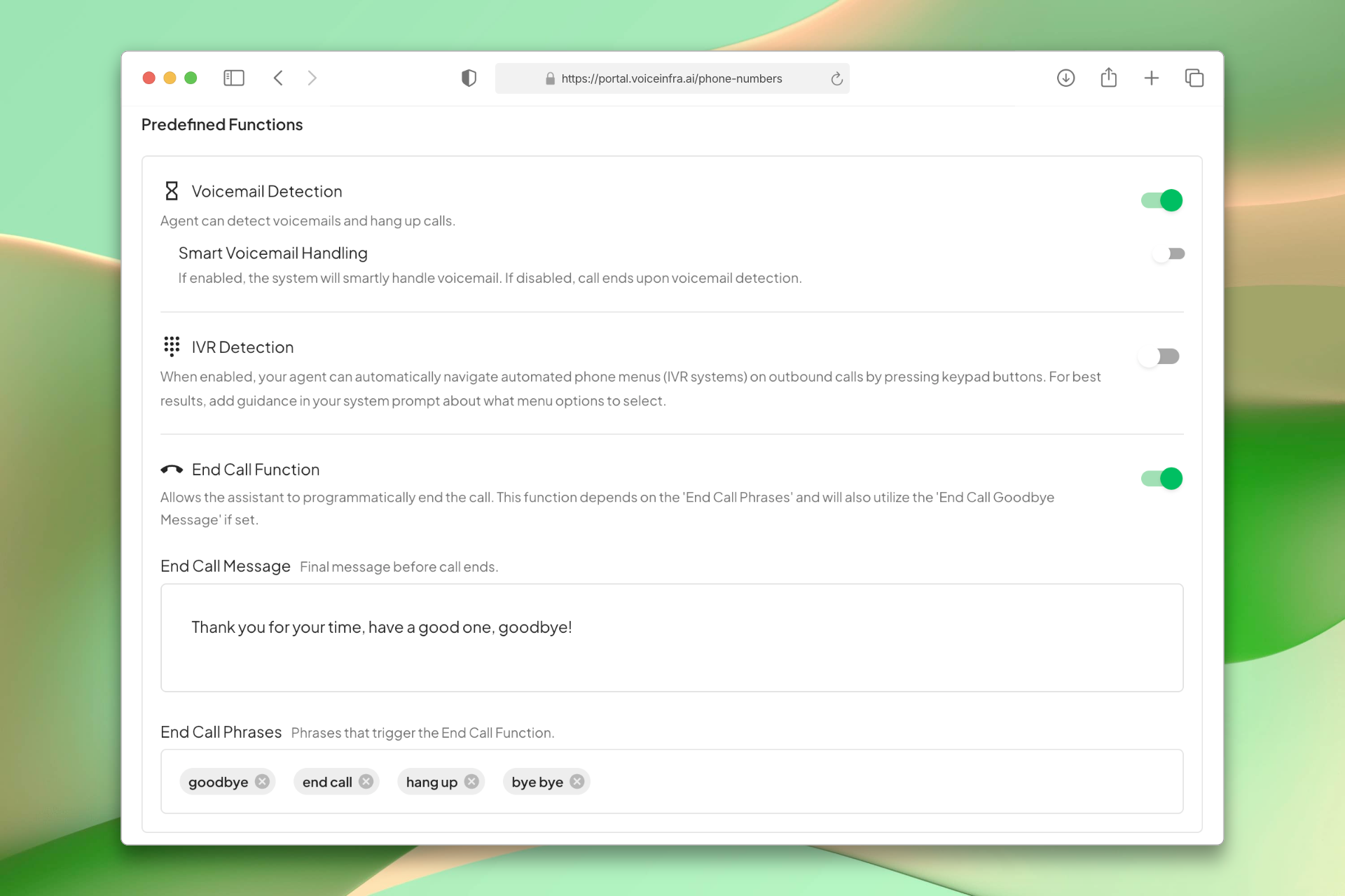 Voicemail Detection