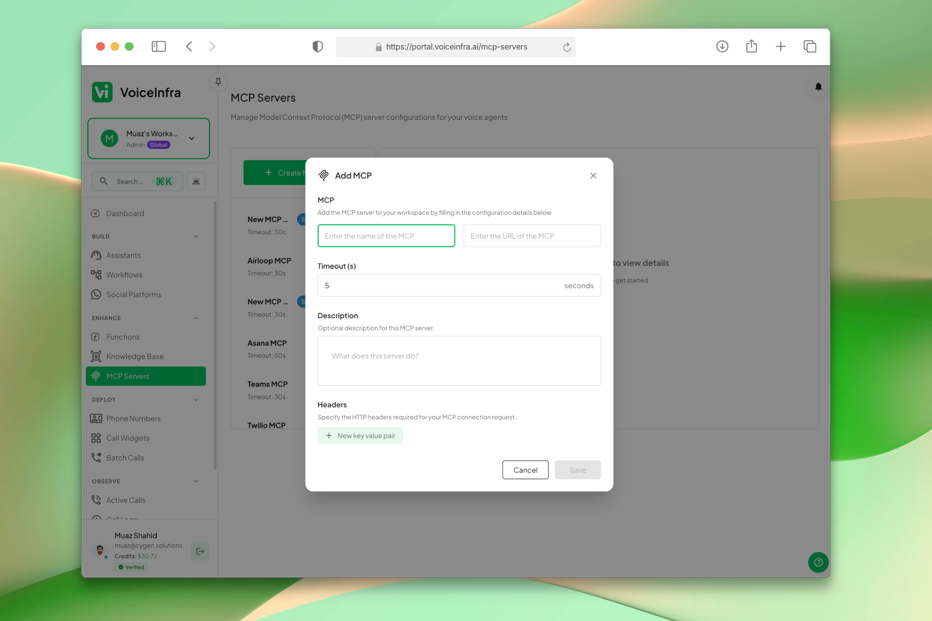 MCP Tool Integration