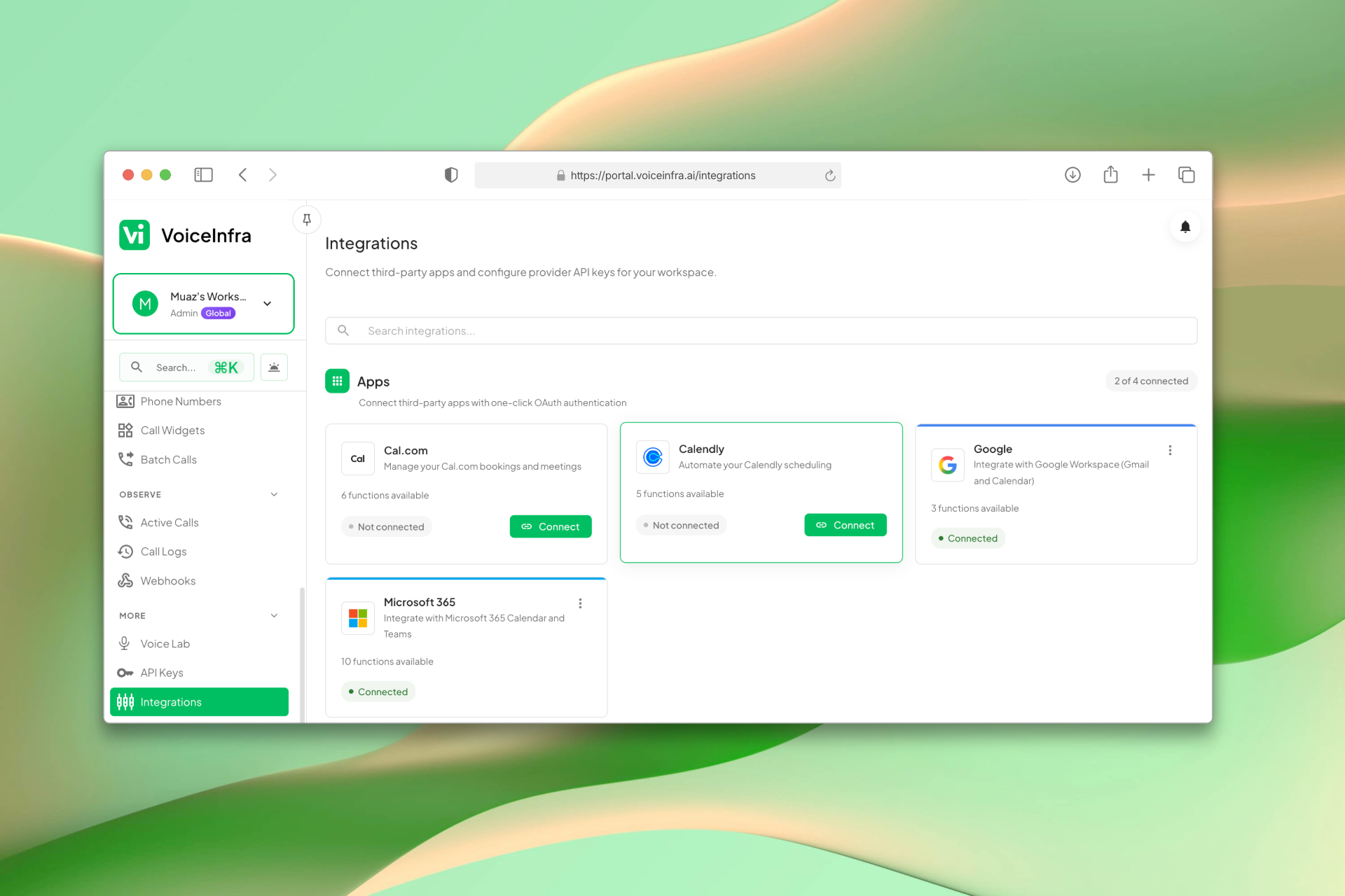 OAuth App Integrations